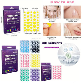 Bonus acne patches pack showing 36 pieces and discreet design benefit targeted spot care