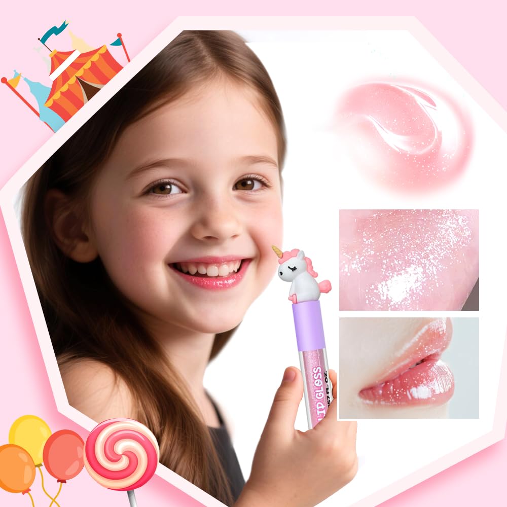 M&U MAKE YOU UP unicorn topper close-up highlighting charm detail and playful design