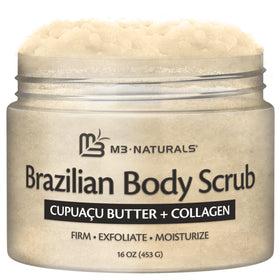 M3 Naturals jar front view showing label and 16 oz size, clear product identity