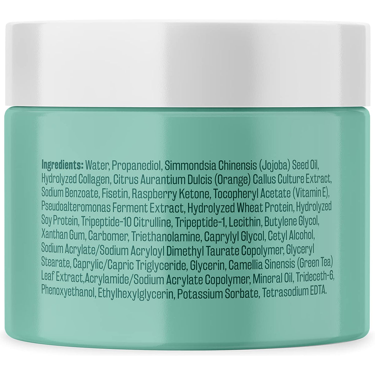 M3 Naturals cream on hand demonstrating silky absorption benefit