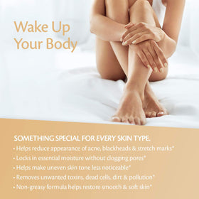 M3 Naturals applied to a lower leg demonstrating smoothing action