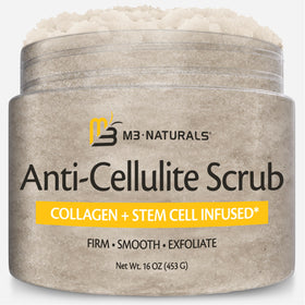M3 Naturals jar front view showing label and 16oz size, clear product identity and benefit