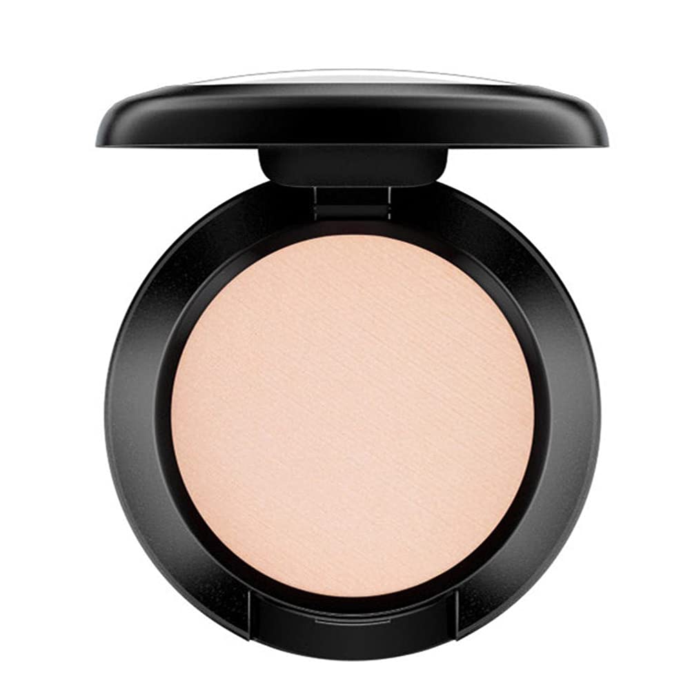 MAC Brule front pan showing neutral matte shade and compact refill benefit