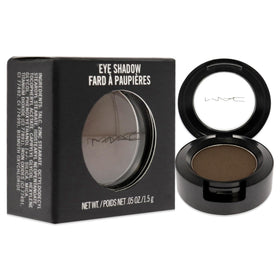 MAC Brun applied as eye swatch on arm showing versatile brown tone and buildable coverage