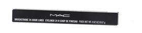 MAC Brushstroke Liner inside a makeup bag illustrating portability and everyday use