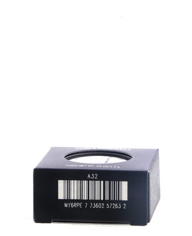 MAC Carbon applied on eye demonstrating intense black liner and smokey blending benefit