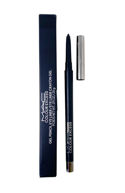 MAC Colour Excess front view showing smooth carbon black pencil for precise definition