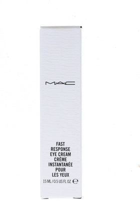 MAC eye cream texture close-up highlighting lightweight blend and smooth finish
