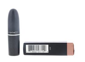MAC label closeup showing product name and 3 g / 0.1 oz weight for clarity