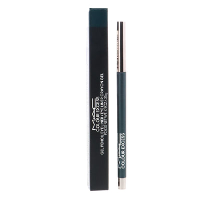 MAC Hell-Bent front packaging showing pencil and cap, clear product benefit