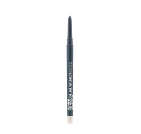 MAC Hell-Bent texture close-up showing pigmented black and pearlescent shimmer for depth