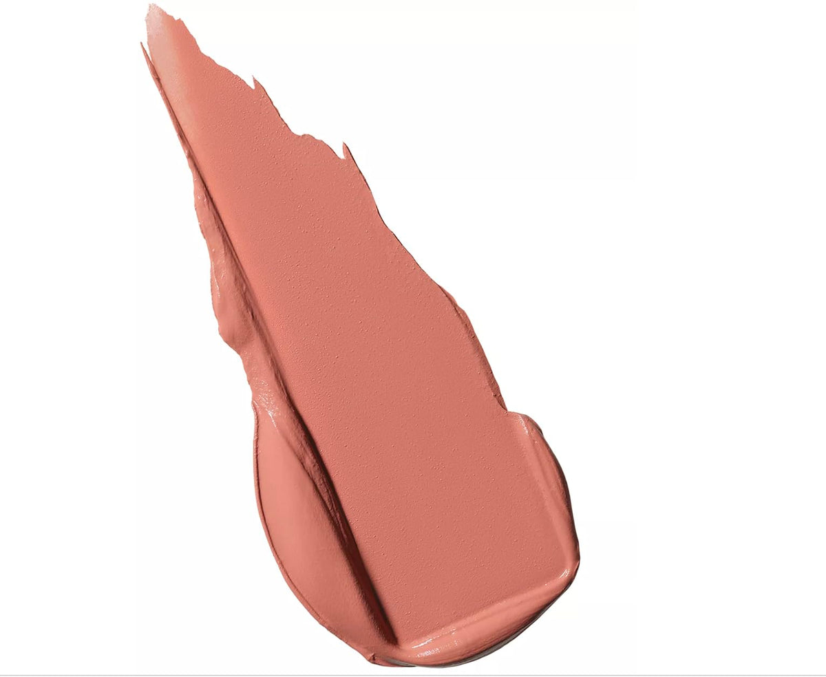 MAC Honeylove open bullet and cap revealing creamy matte formula benefit