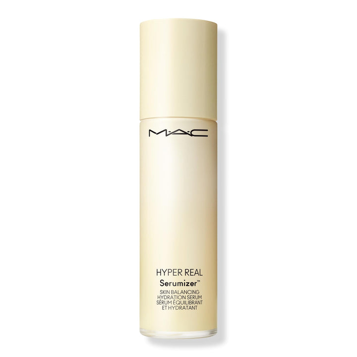 MAC Hyper Real Serumizer front packaging showing label and size, highlights product clarity