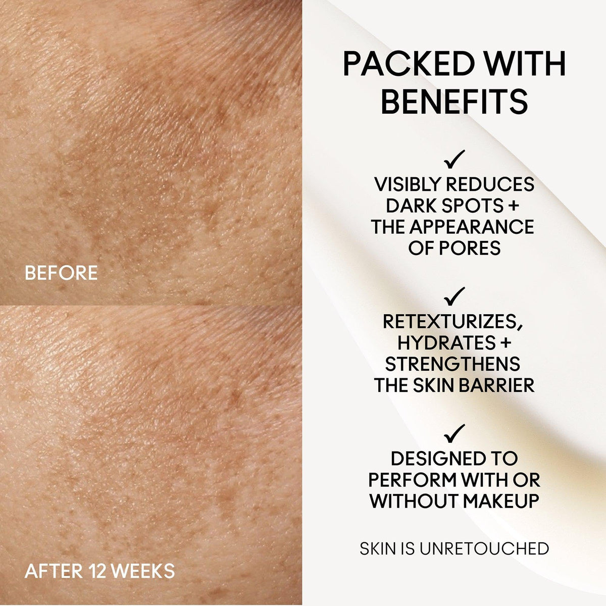 MAC Hyper Real Serumizer texture drops on skin showing lightweight, hydrating finish