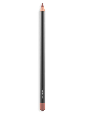 M.A.C lip pencil Spice front packaging showing slim, travel-ready pencil and clear shade view