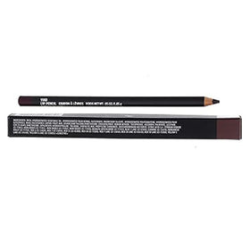 MAC lip pencil Vino texture swatch of wine shade illustrating rich pigment payoff