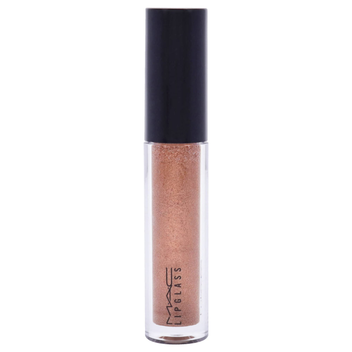 MAC Lipglass doe-foot wand close-up demonstrating precise application benefit