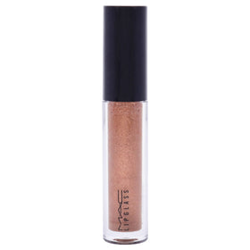 MAC Lipglass doe-foot wand close-up demonstrating precise application benefit