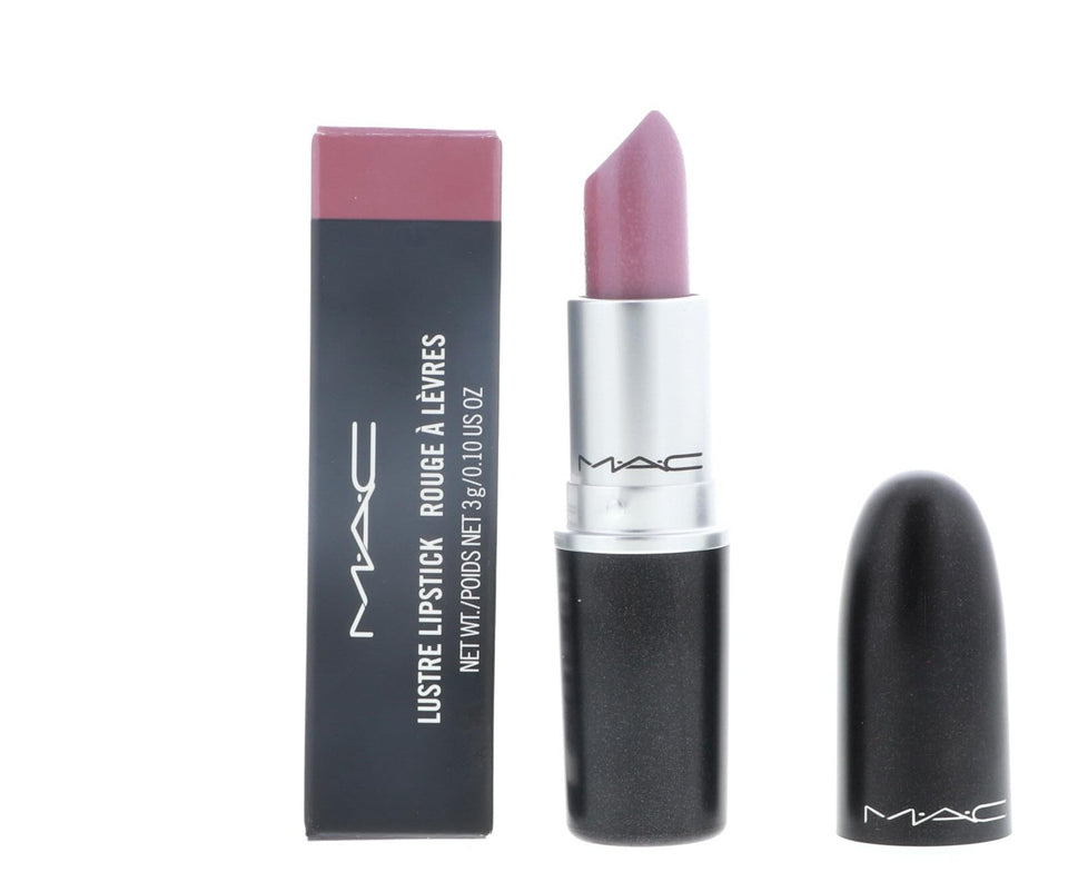 MAC lipstick Lustre Syrup front packaging showing product and brand
