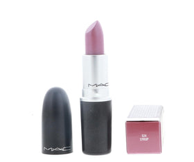 MAC lipstick Lustre Syrup texture close-up highlighting glossy finish