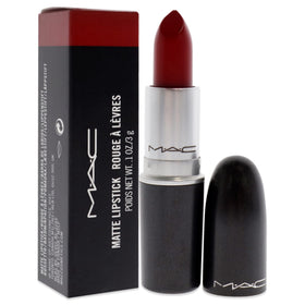 MAC lipstick swatch on arm showing true pigment and color payoff benefit