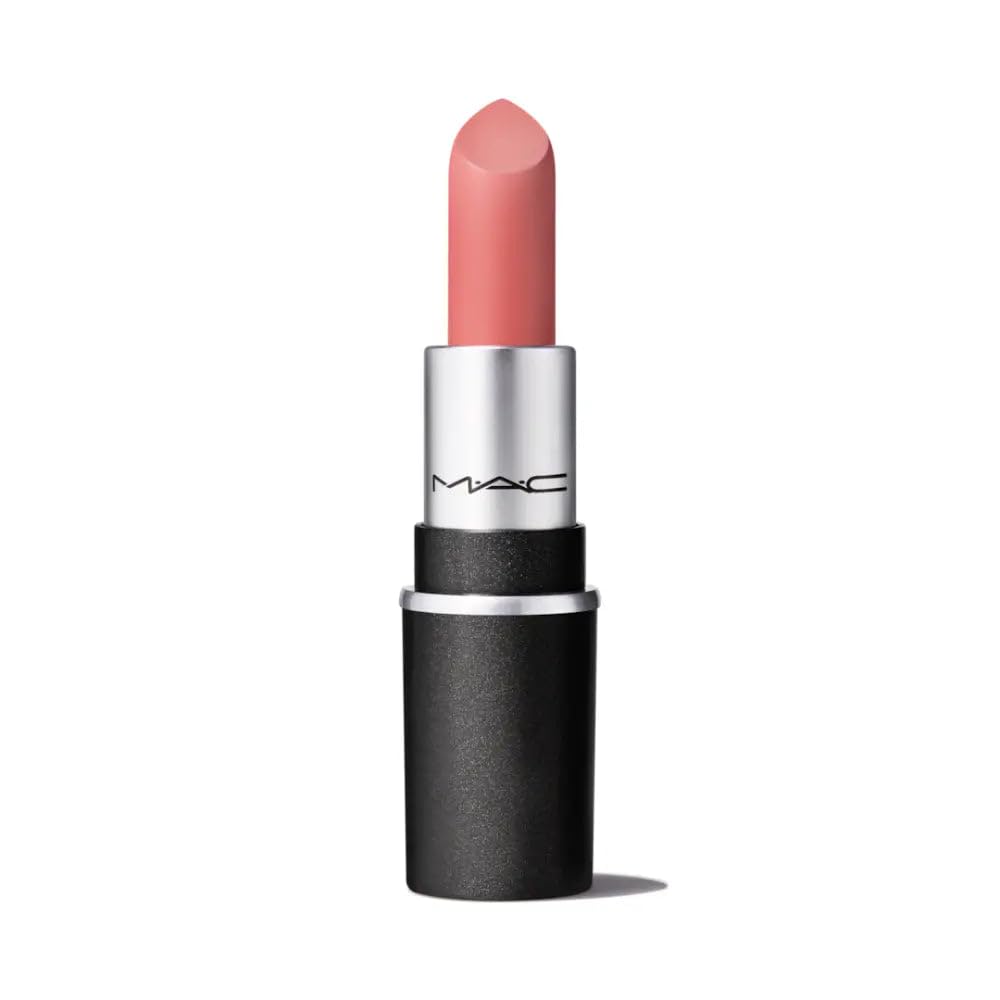 MAC mini Velvet Teddy front bullet showing color and compact travel benefit
