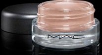 MAC Painterly front pot shown open, neutral base evens lids for smooth eyeshadow