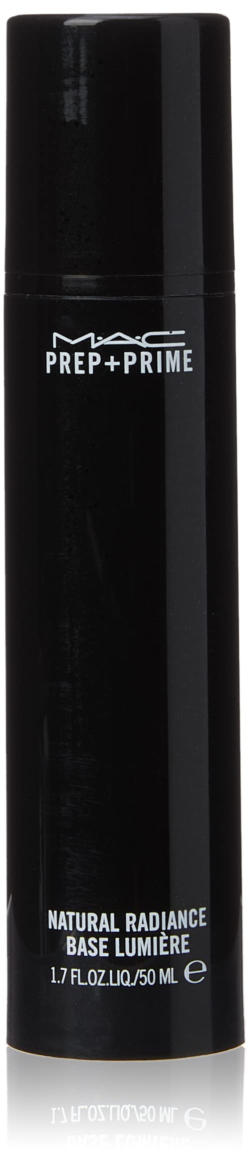 MAC prep + prime front packaging showing tube and label, professional convenience