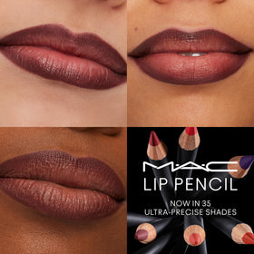 MAC Lip Pencil Root For Me applied on lips showing precise definition