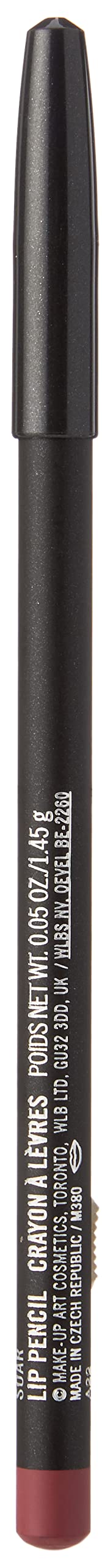 MAC Lip Pencil Soar creamy texture close-up demonstrating smooth glide