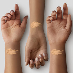 MAC Studio Fix applied on skin demonstrating matte finish and even tone