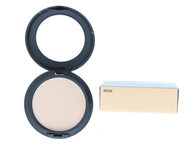 MAC compact closed showing sleek packaging and travel convenience