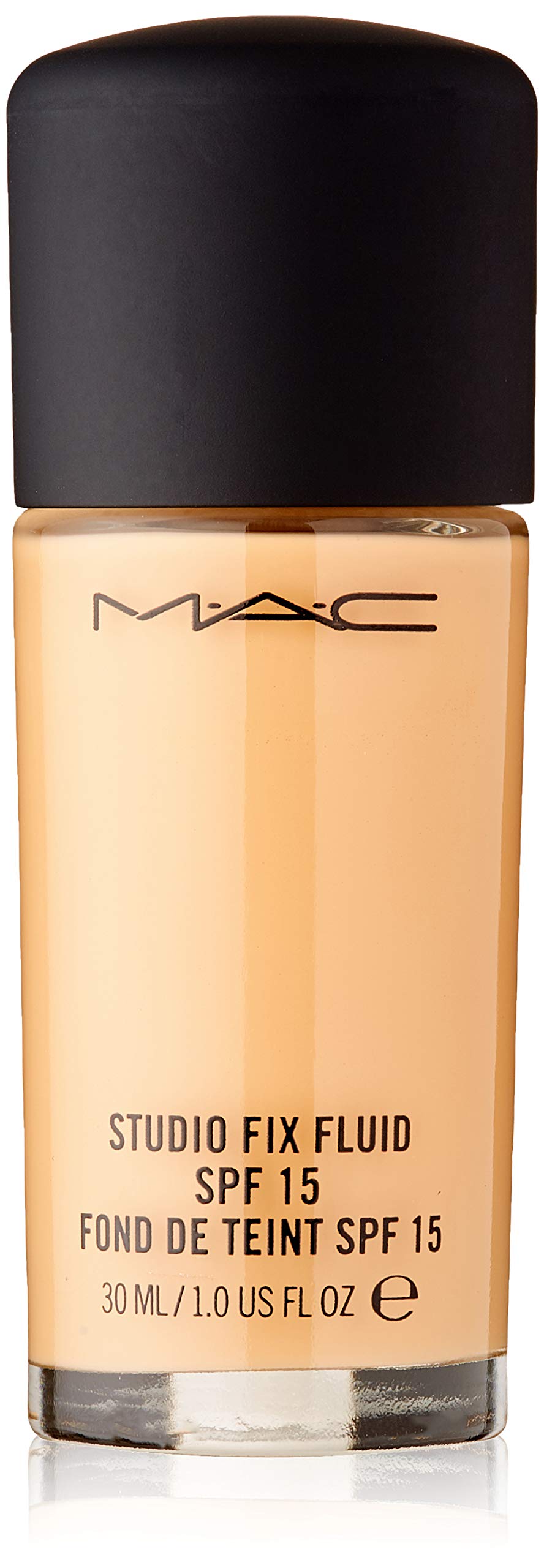 MAC Studio Fix Fluid front packaging showing shade NC25 and brand clarity