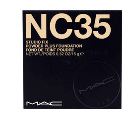 MAC Studio Fix front packaging showing compact and label benefits