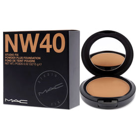 MAC compact inside a makeup bag ready for touch-ups on the go