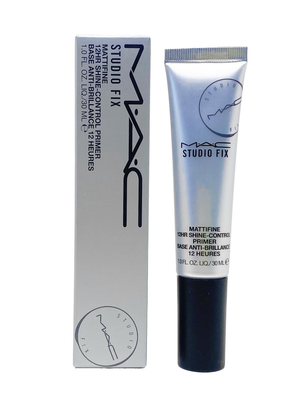 M.A.C Studio Fix Mattifine front bottle view showing compact 30mL size and matte benefit