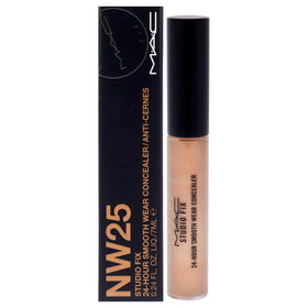MAC Studio Fix front packaging showing product and shade NW25 for trusted longwear