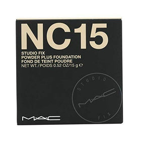 MAC Studio Fix pan texture close-up highlighting smooth matte finish for seamless blending