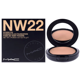 MAC Studio Fix compact front view showing sleek packaging and portability