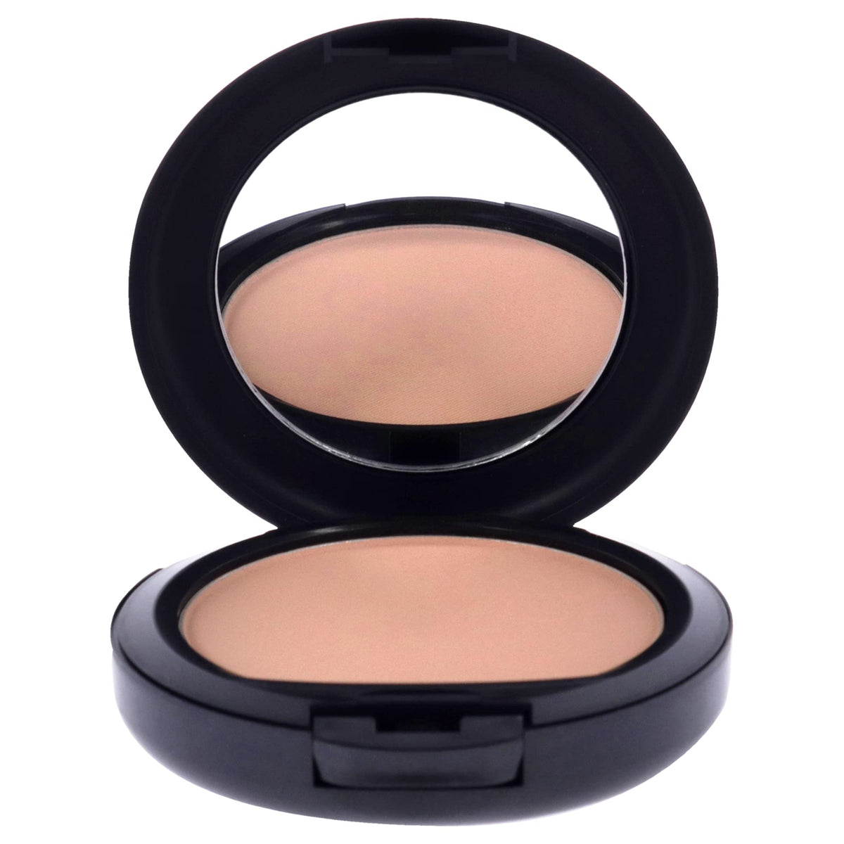 MAC Studio Fix opened to reveal powder pan and applicator for quick touch-ups