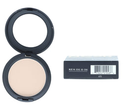 MAC powder texture close-up showing smooth finish and blendability