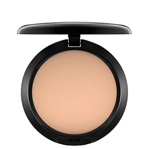 MAC close-up of powder texture highlighting finely milled finish