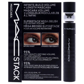 MAC Superstack front packaging showing tube and logo, highlights bold volume