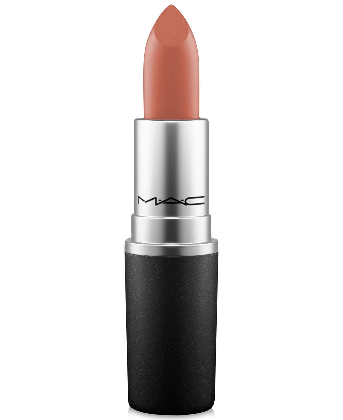 MAC matte lipstick TAUPE front packaging shows tube and cap, premium finish