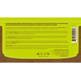 Macadamia Natural Oil being applied to towel-dried hair for deep conditioning