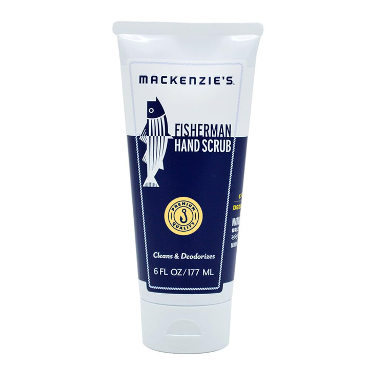 MacKenzie's front packaging showing 6 oz tub and label, highlights durability