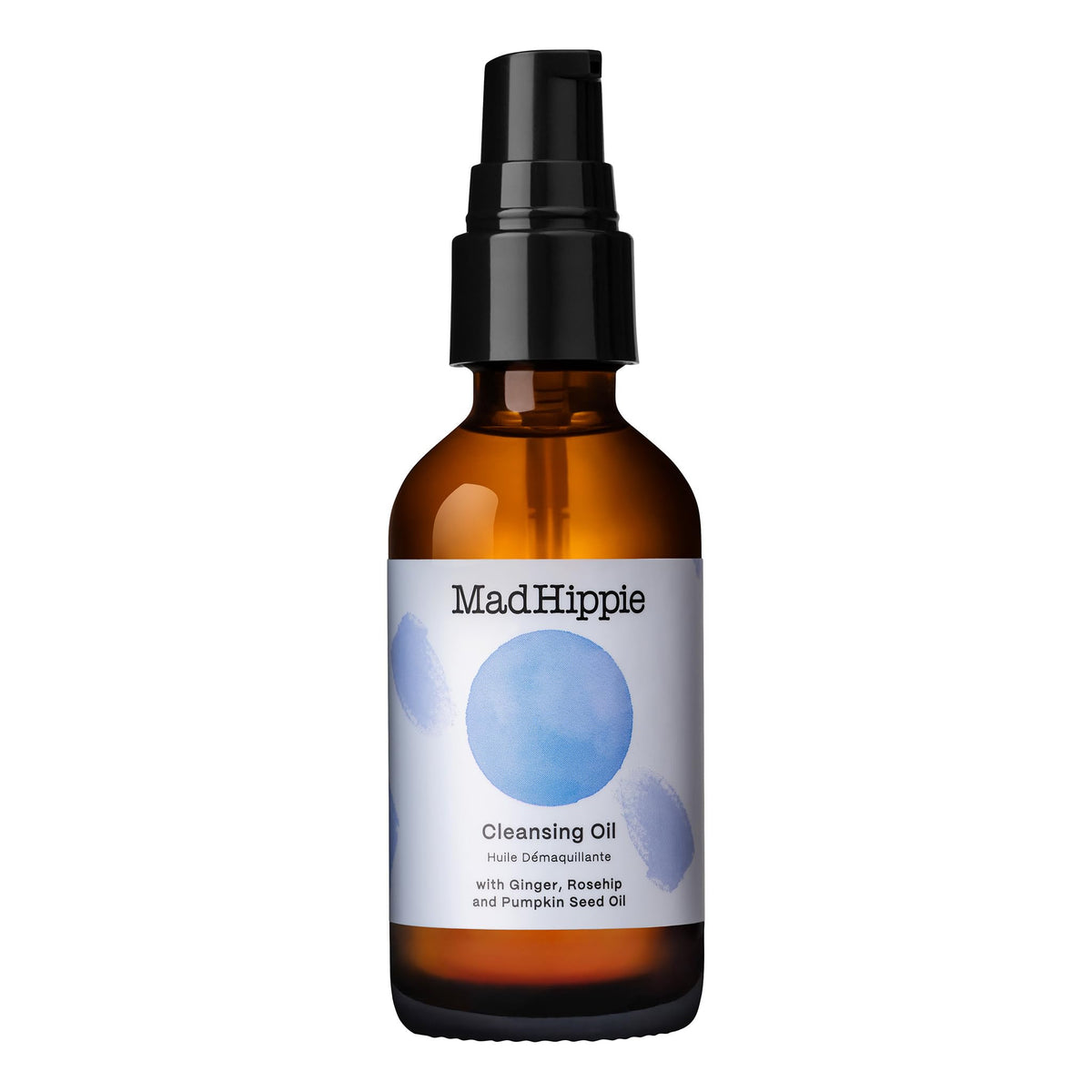 Mad Hippie front bottle view showing clean label and travel-friendly size
