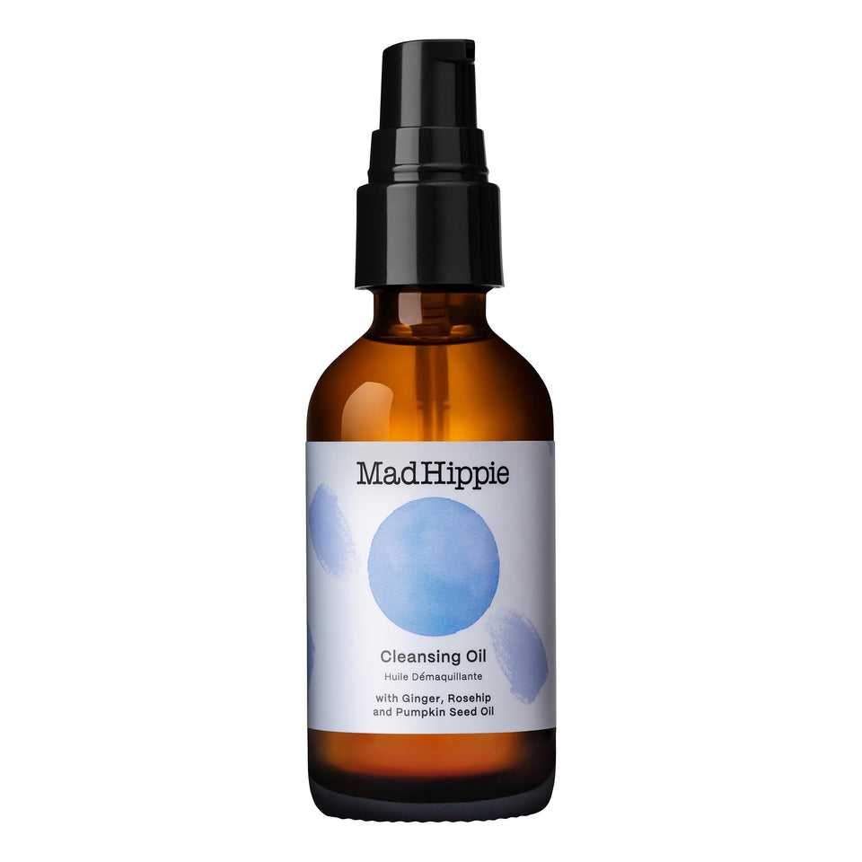 Mad Hippie front bottle view showing clean label and travel-friendly size