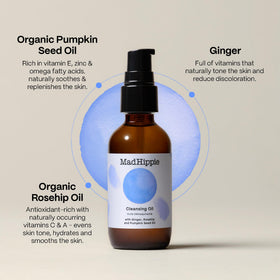 Mad Hippie close-up of silky cleansing oil texture for effortless removal
