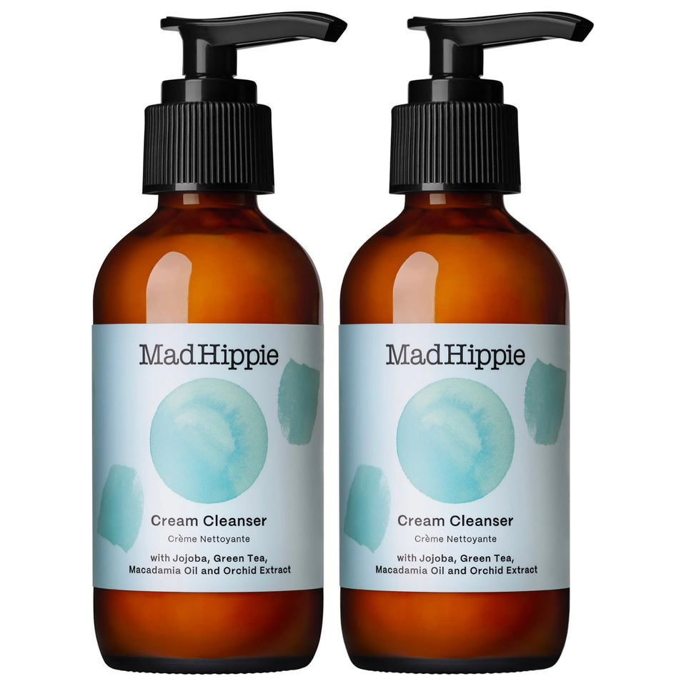 Mad Hippie front packaging showing gentle cleanser and benefits